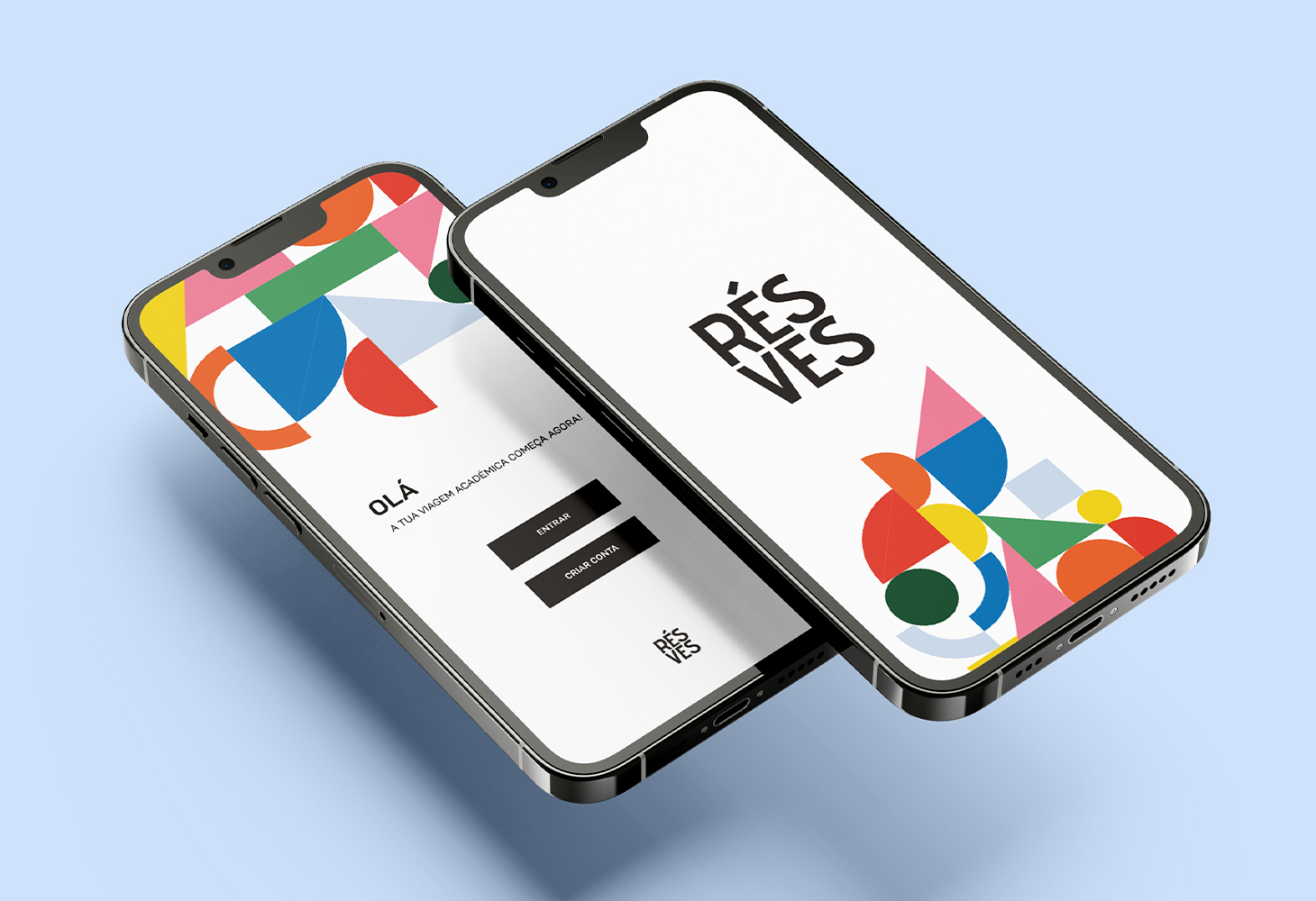 Resves app identity mockup